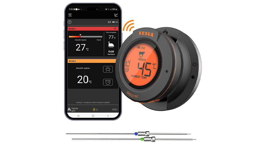 Kuchyňsk&yacute; teploměr Tesla COOK BBQ150 SMART_01