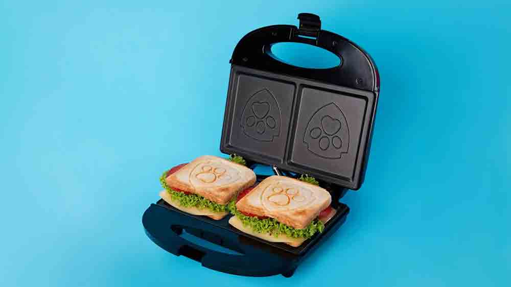 Otvorený sendvičovač Labková patrola SEN00001 s toustami vo vnútri_02