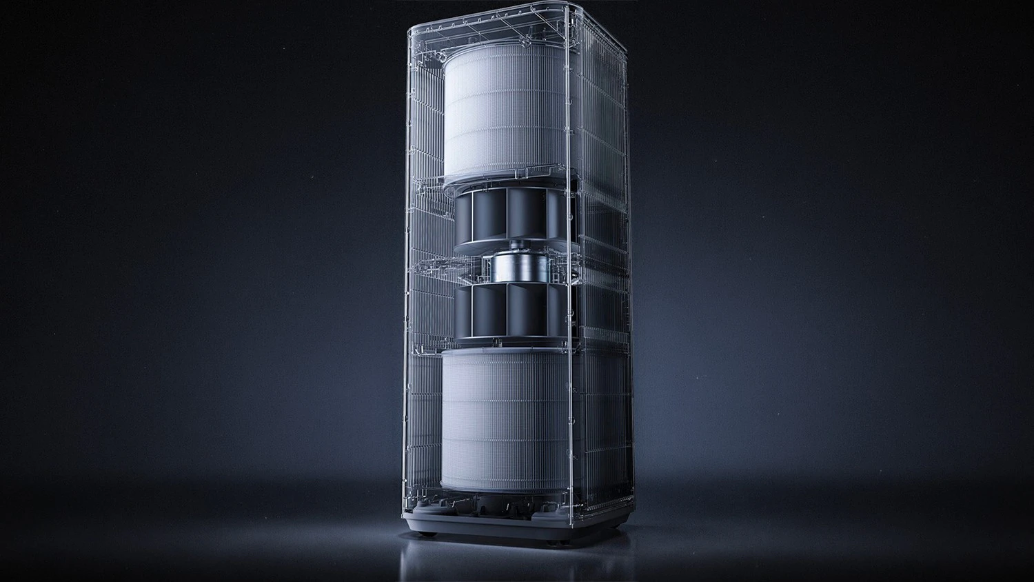 Kon&scaron;trukcia čističky vzduchu Xiaomi Mijia Smart Air Purifier Max