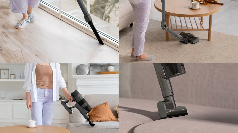 Důkladný úklid s tyčovým vysavačem AENO SC2