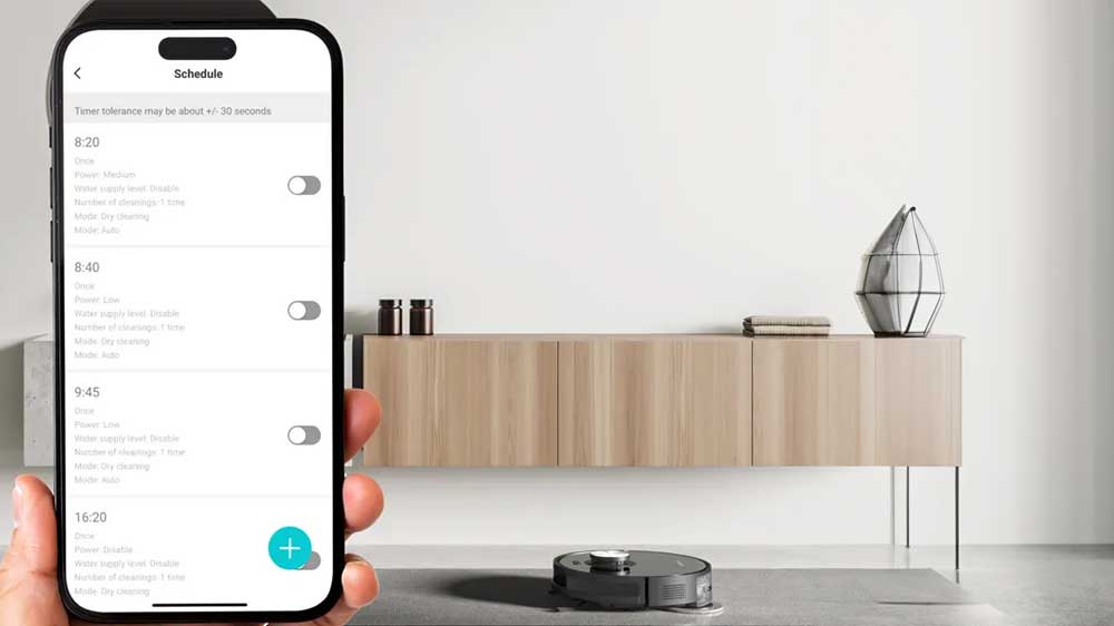 Robotický vysavač AENO RC5S ovládání přes aplikaci_05