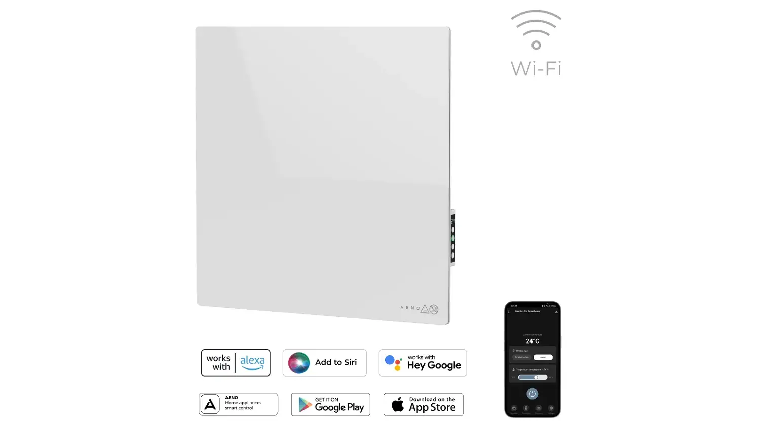 : Inteligentn&eacute; k&uacute;renie AENO GH11S Premium Eco Smart Quadro biele
