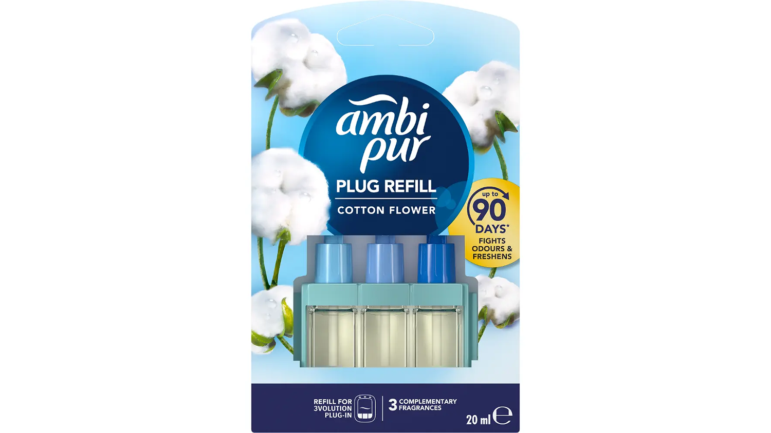 Náplň do osvěžovače vzduchu Ambi Pur Plug Refill Cotton Flower