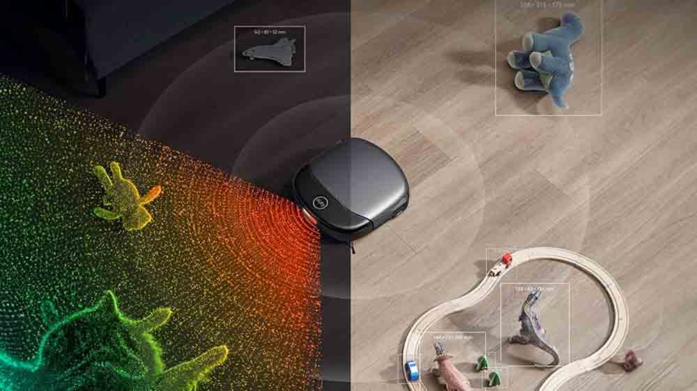 Vizualizace rozpoznávání překážek u robotického vysavače Anker Eufy S1 Pro_04