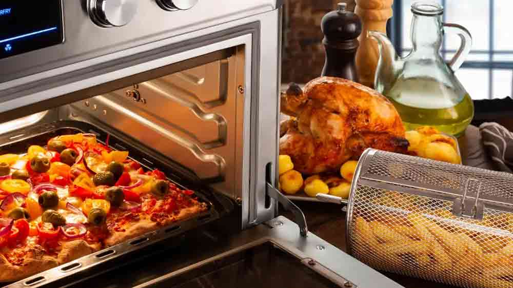 Minitrouba Ariete Airy Fryer Oven 25L 4629/1 při přípravě různých pokrmů s využitím multifunkčních režimů vaření_03