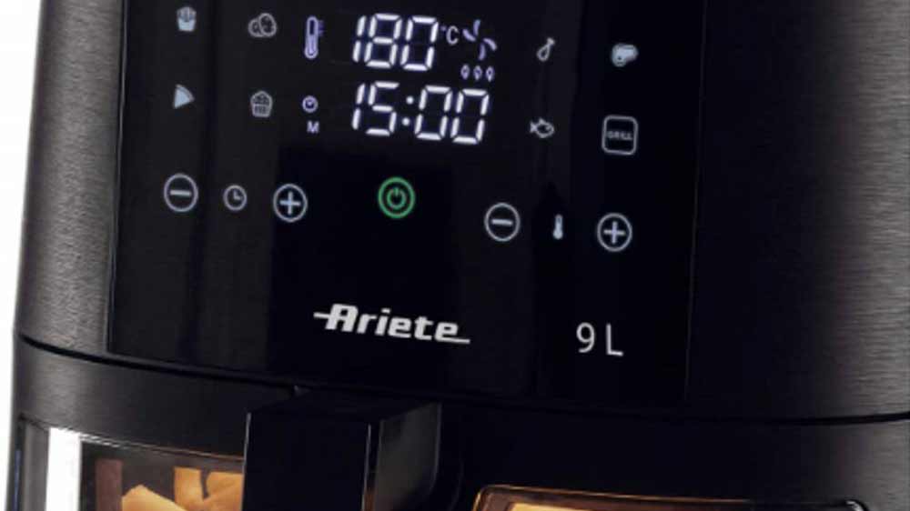 Ovládací panel horkovzdušné fritézy Ariete 4630_02