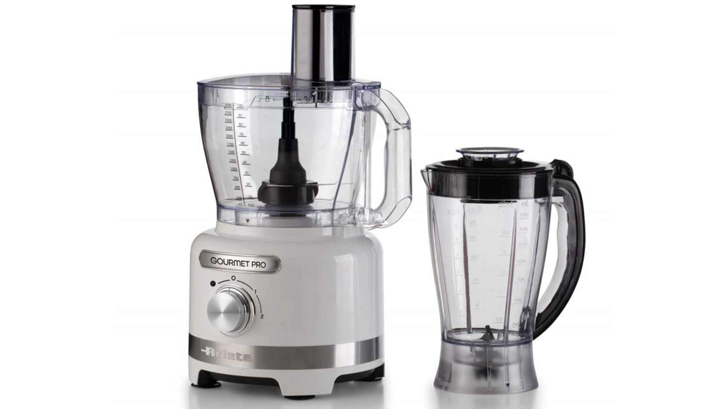 Kuchyňsk&yacute; robot Ariete Moderna Gourmet Pro 1782/01 b&iacute;l&yacute; zepředu