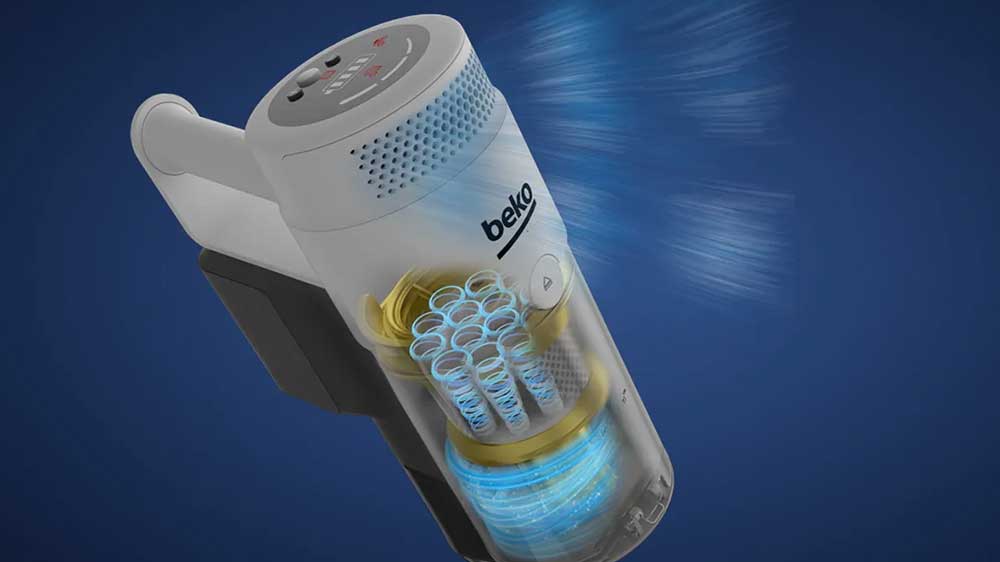 Technologie Beko CyclonStorm u tyčového vysavače Beko VRT76325 VW_03