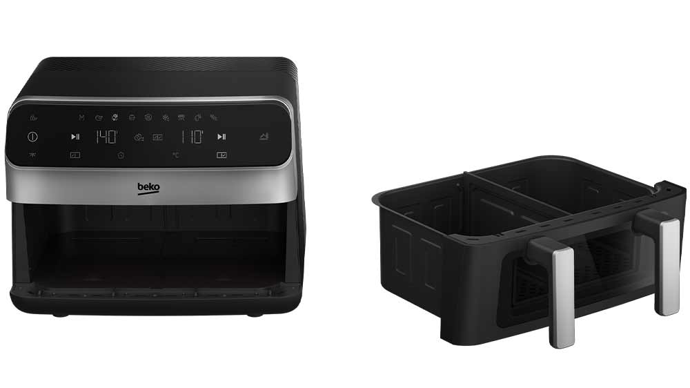 Horkovzdušná fritéza Beko FRL 6488 s vytaženými komorami_04