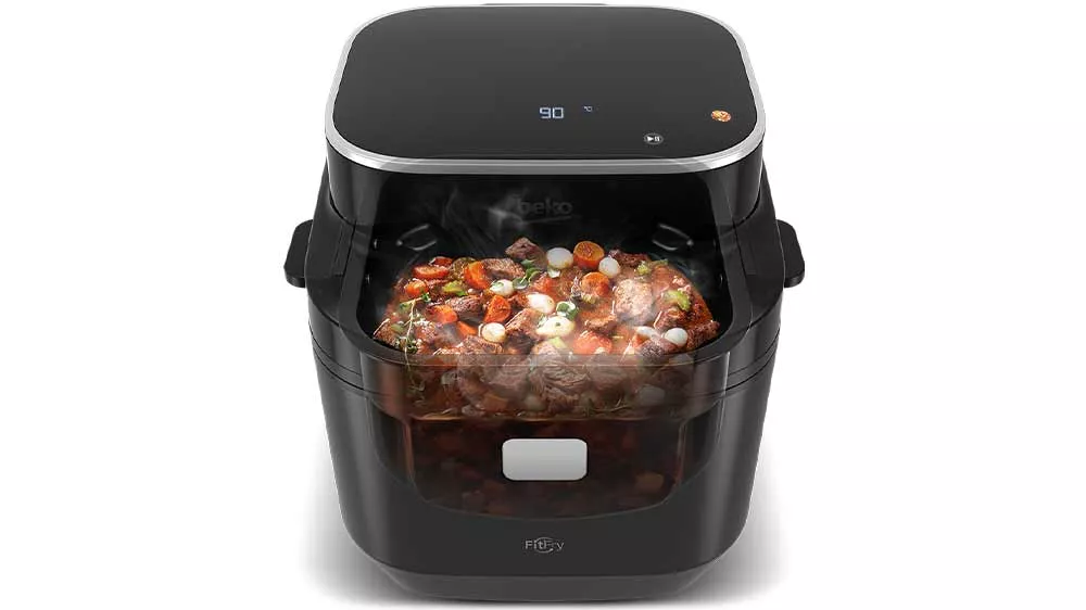 Vizualizace přípravy jídla v horkovzdušné fritéze Beko FRL 5474 B_02