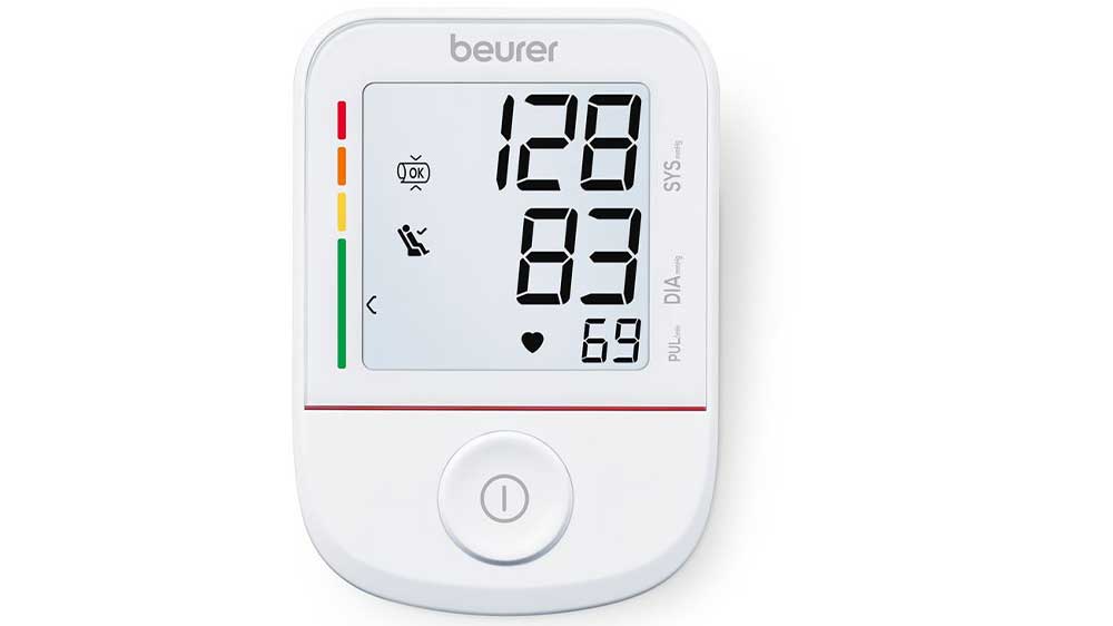 Pažní tlakoměr Beurer BM 38 má barevný ukazatel možného rizika_03
