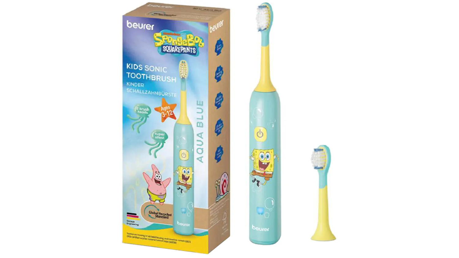 Sonick&yacute; zubn&iacute; kart&aacute;ček Beurer SC 11 Aqua Blue
