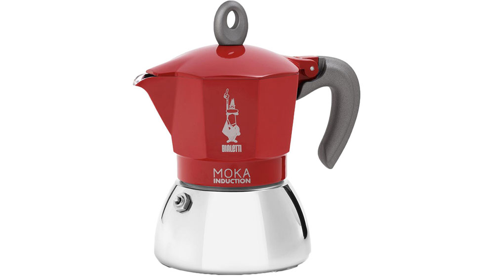 moka konvička bialetti indukce červená