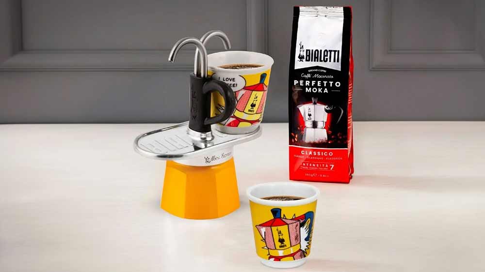 Moka konvička Bialetti set Mini Express Lichtenstein_03