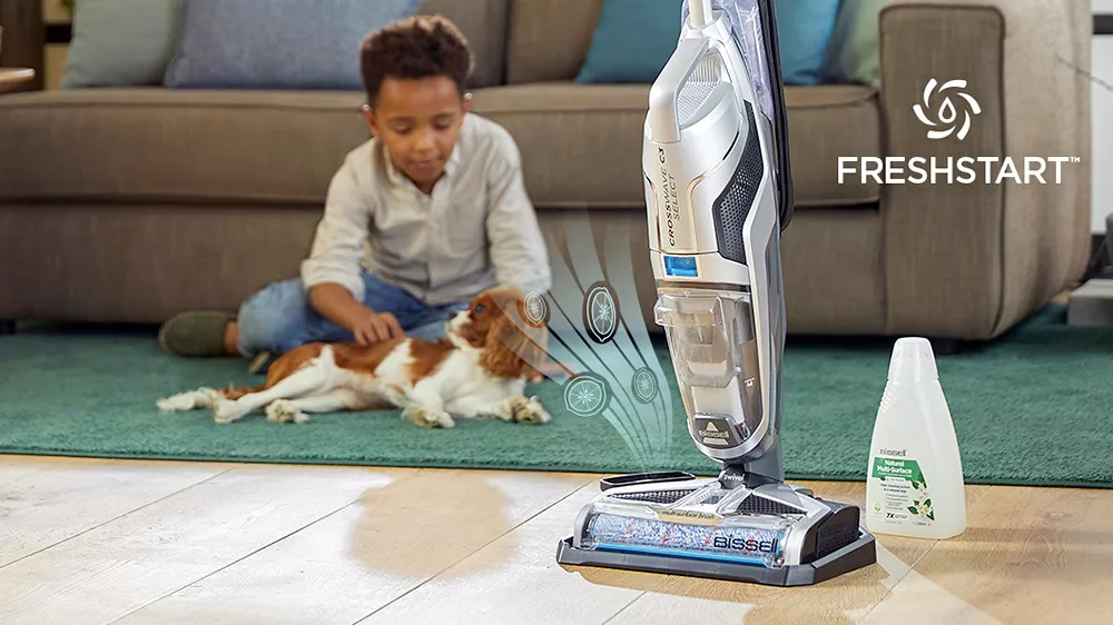 V&iacute;ce&uacute;čelov&yacute; vysavač BISSELL CrossWave C3 Select 3551N FreshStart Syst&eacute;m prevence z&aacute;pachu_06