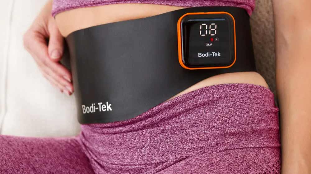 Žena používá elektrostimulátor Bodi-Tek ABSH_02