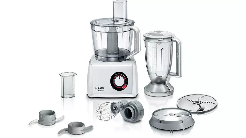 Bílý kuchyňský robot BOSCH MC812W501 s příslušenstvím_01