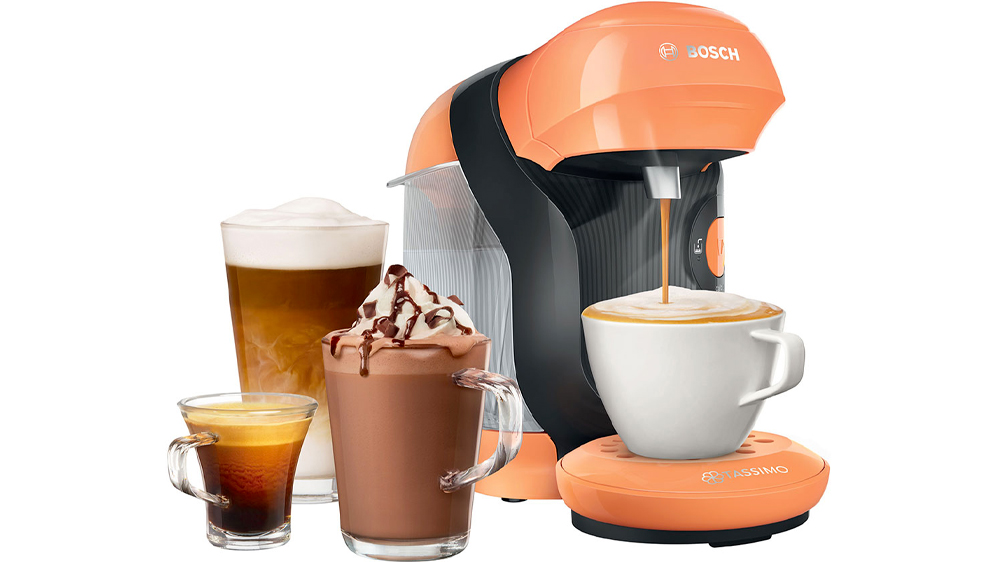 Kapslový kávovar Bosch TASSIMO Style TAS1106, broskvový_01