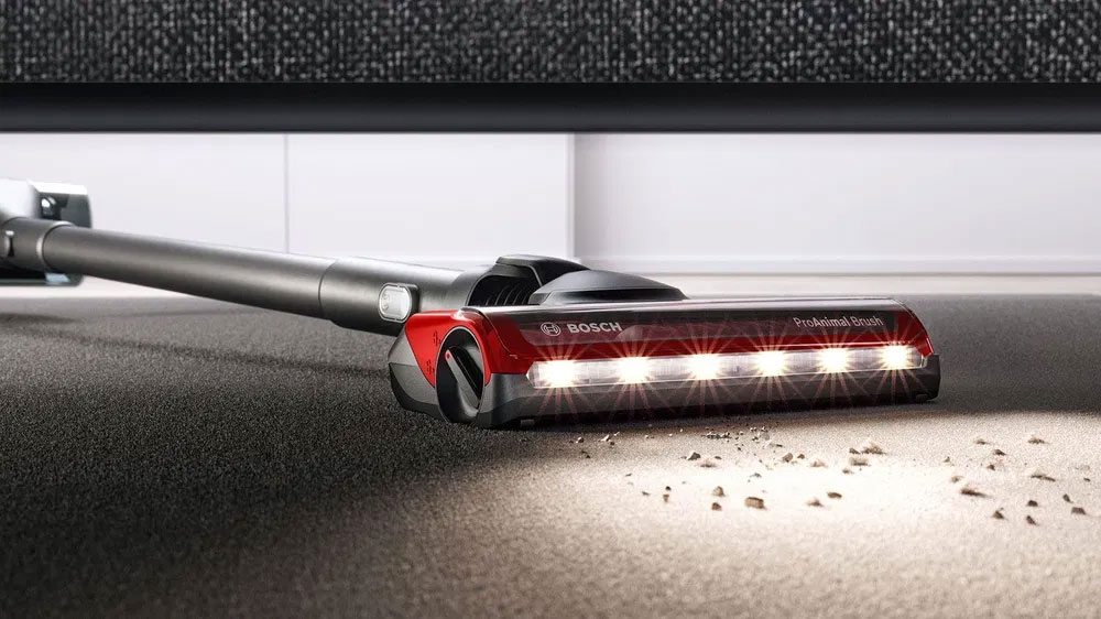 Tyčový aku vysavač Bosch BBS8214PET LED osvětlení_03