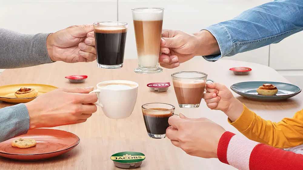 Kapslový kávovar Bosch TAS163E TAS164E FINESSE friendly je kompatibilní s mnoha značkami kapslí _03