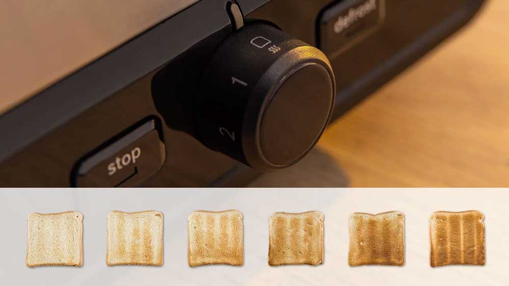 Na topinkovač Bosch TAT6M420 nastavíte intenzitu opečení_03