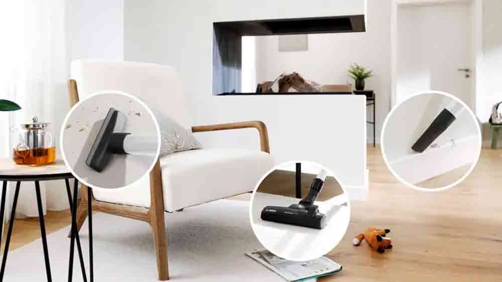 Vysavač Bosch BGL41HYG2H má různé typy nástavců pro různé typy povrchů_05