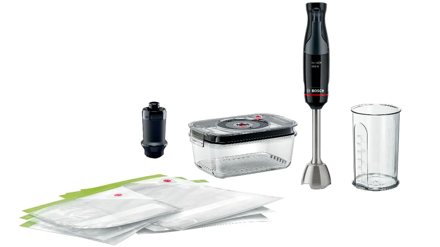 Tyčov&yacute; mix&eacute;r Bosch MSM4B6V2 Serie 4 ErgoMaster