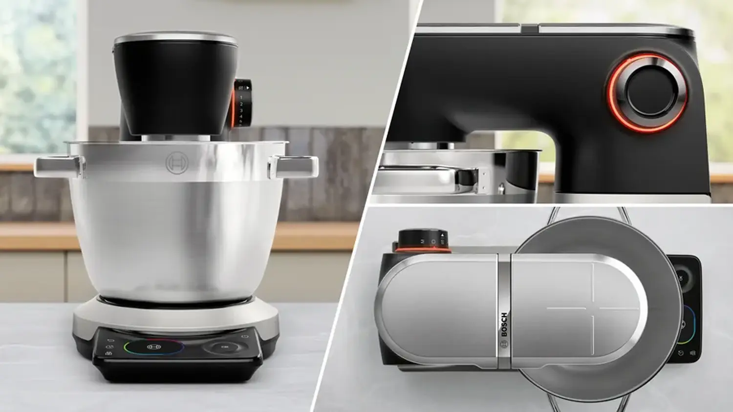 Robustn&iacute; konstrukce robota Bosch MUMS8ZS22