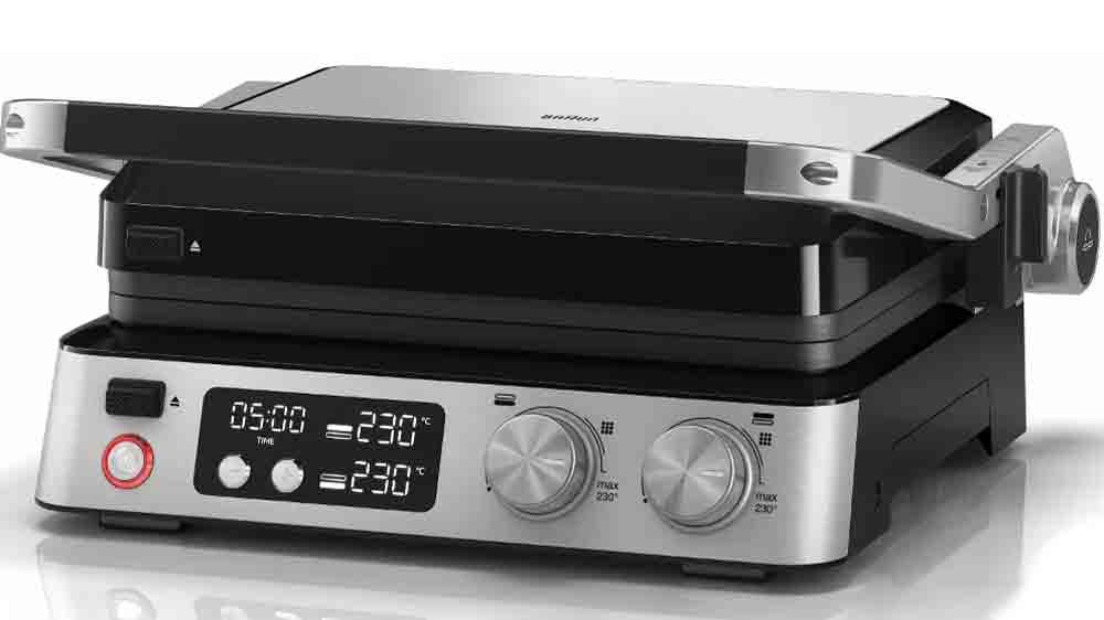 Kontaktní gril Braun MultiGrill 7 CG7040 zboku