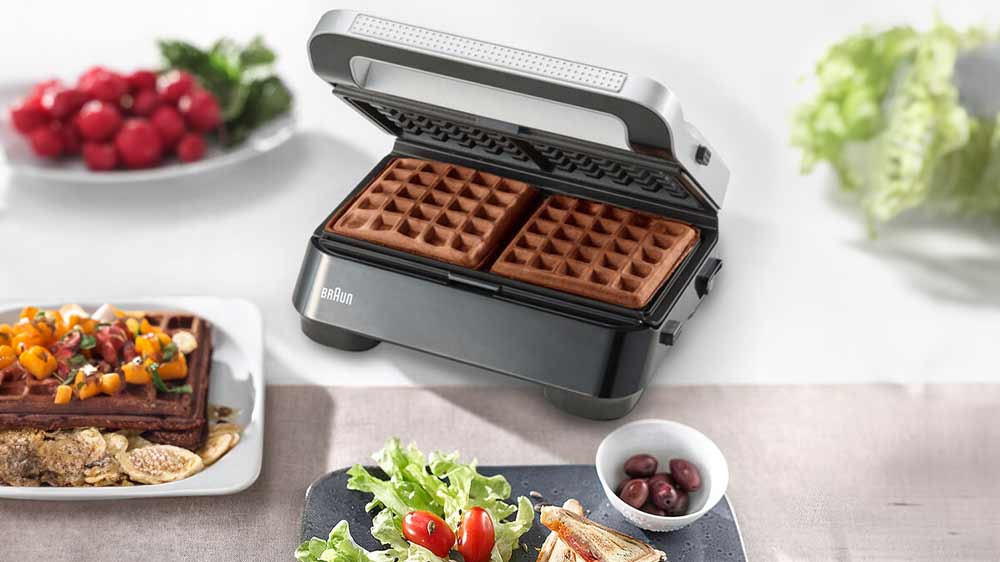 Sendvičovač Braun SnackMaker 5 SM5005 s opečenými vaflemi_02