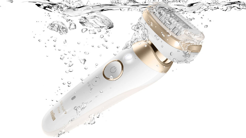 Epilátor Braun Silk-épil 9 Flex 9-011 3D ve vodě_03