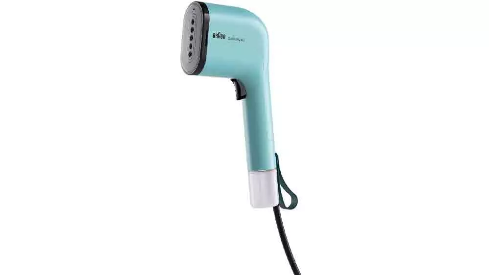 Ručný naparovač odevov Braun QuickStyle 3 GS 3013 GR modrý