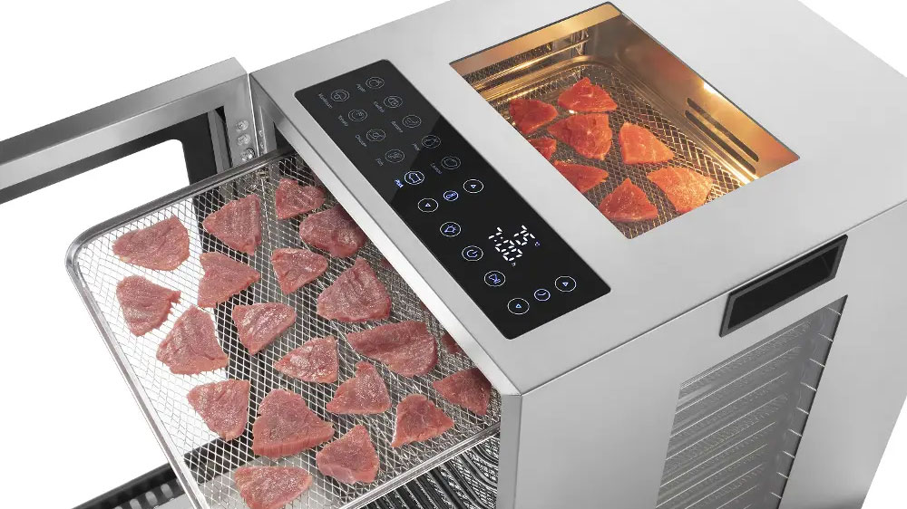Sušička potravin Catler FD 4012 s masem uvnitř _04