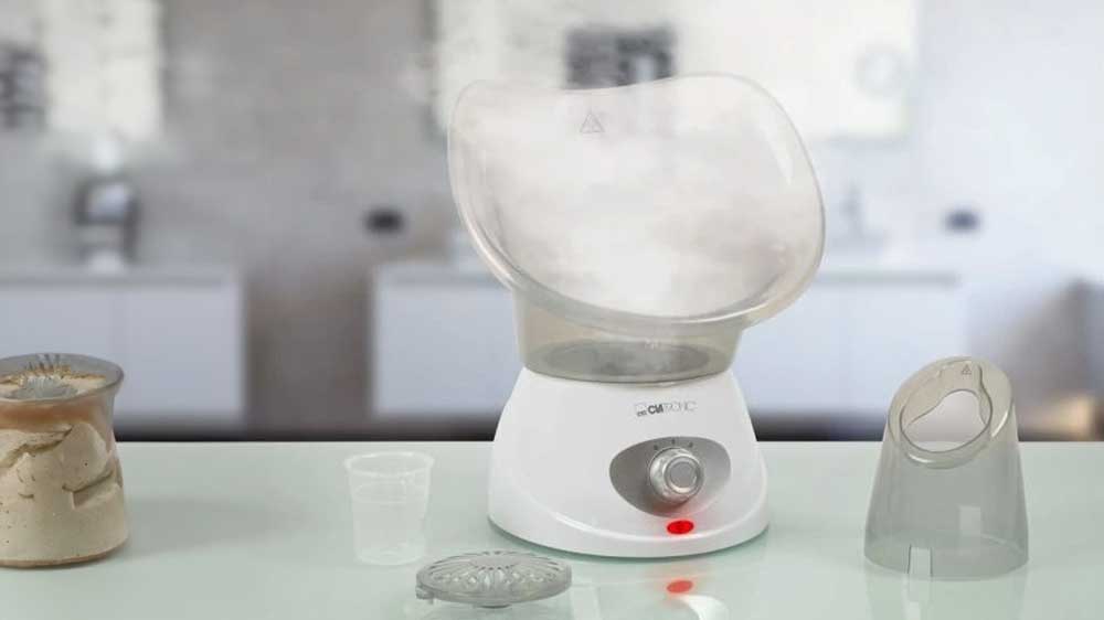 Obličejová sauna Clatronic GS 3656 v provozu_02