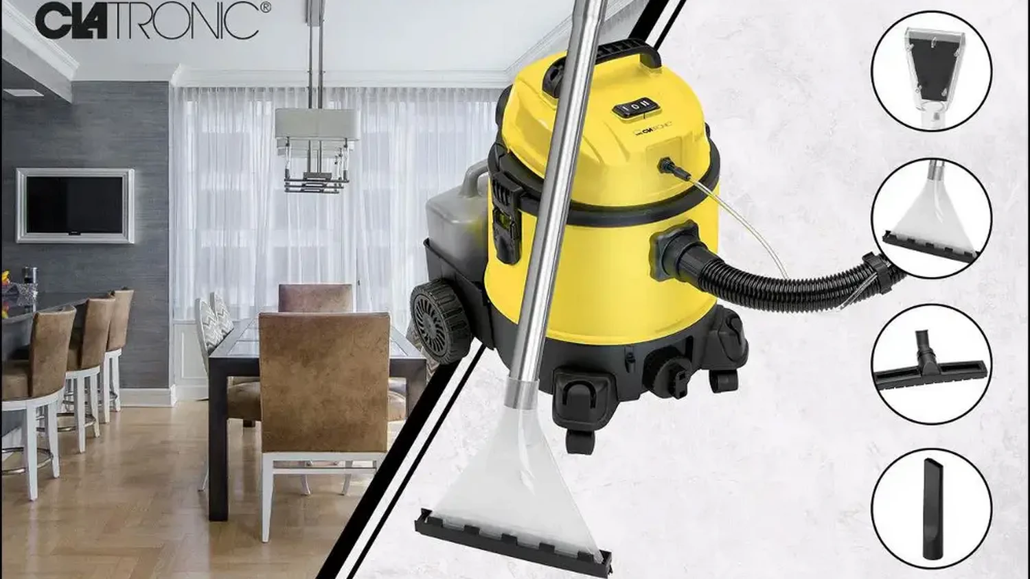 Příslušenství u vysavače Clatronic BSS 1309