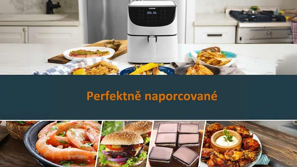 Teplovzdušná fritéza Cosori CP158-AF PREMIUM a ukážka jedál_03
