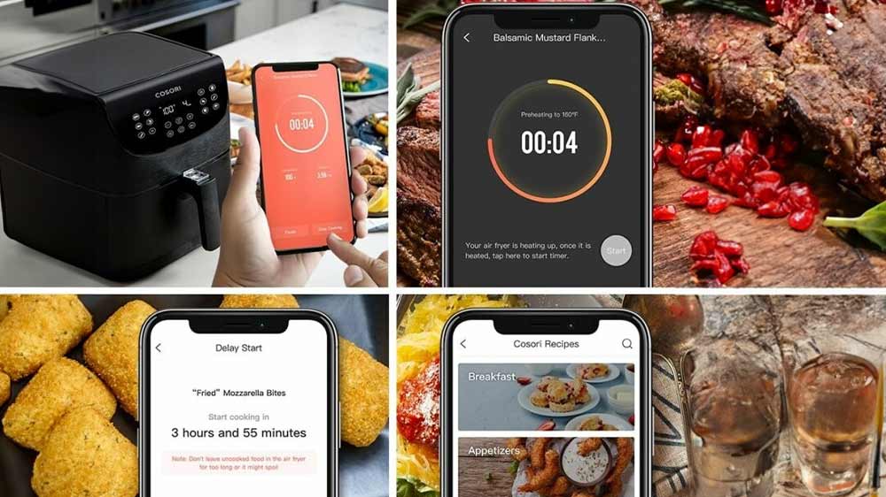 Teplovzdu&scaron;n&aacute; frit&eacute;za Cosori CS158-AF PREMIUM SMART s ovl&aacute;dan&iacute;m cez telef&oacute;n_03