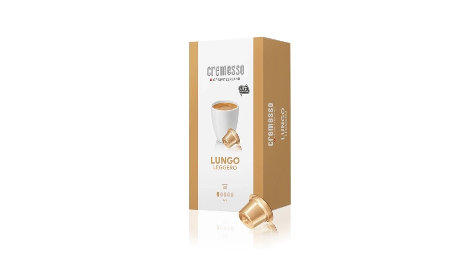 Balení kapslí Cremesso Lungo Leggero 16 ks