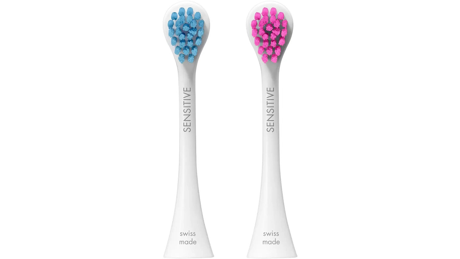 Náhradná hlavica na kefku Curaprox Hydrosonic PRO Sensitive 2 ks Blue-Pink predný pohľad