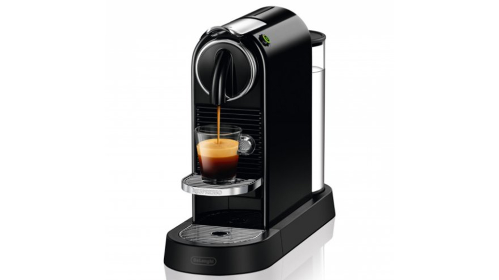 Nespresso kávovar na kapsle De‘Longhi Citiz, černý EN167.B