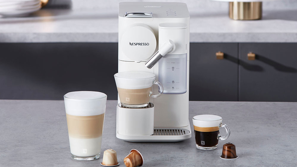 Kávovar na kapsle De Longhi EN510.W s různými druhy kávy_07