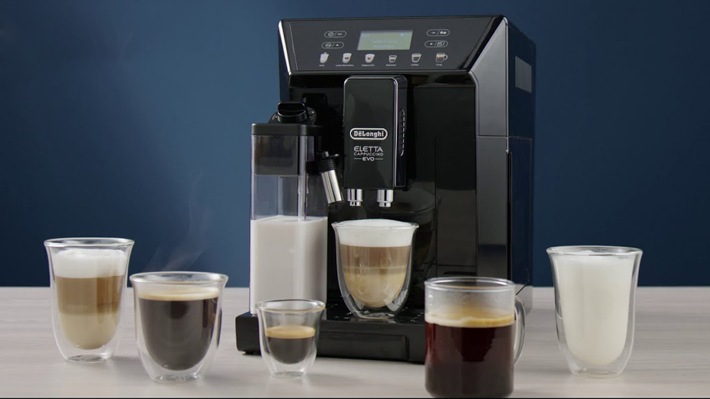 De'longhi Eletta Evo Ecam 46.860.b Bedienungsanleitung Espresso De'Longhi Eletta Cappuccino Evo ECAM 46.860.B | Planeo