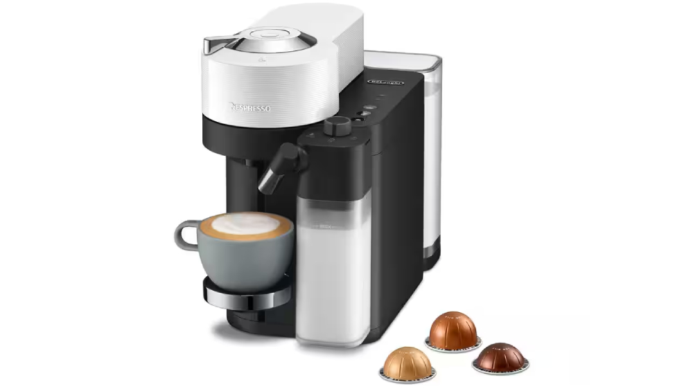 Kapslový kávovar De’longhi Nespresso ENV300.W Vertuo Lattissima