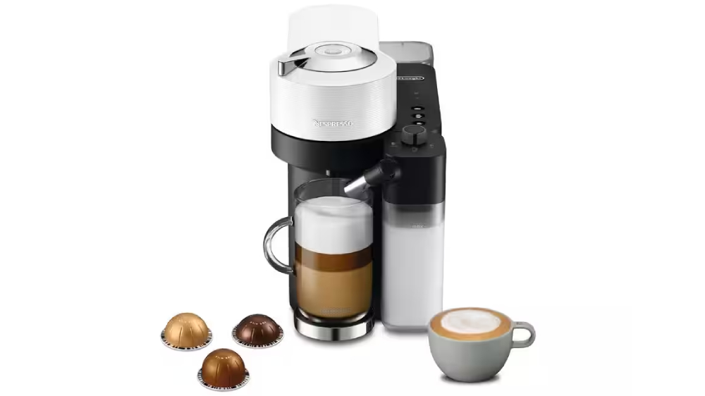 Kapslový kávovar De’longhi Nespresso ENV300.W Vertuo Lattissima