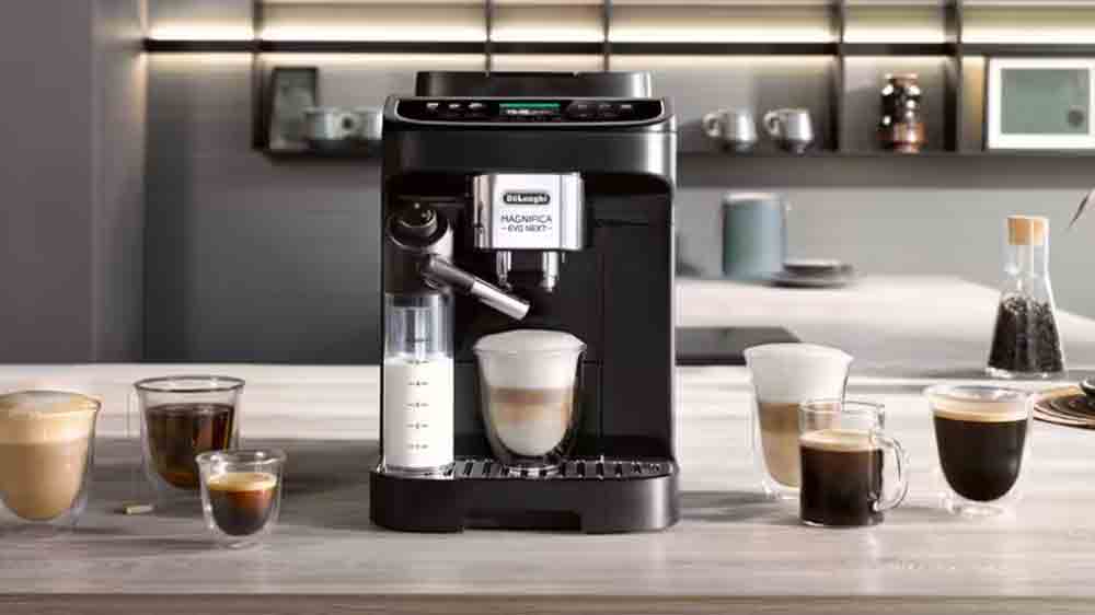 Automatický kávovar De'Longhi Magnifica Evo Next s rôznymi druhmi káv_02