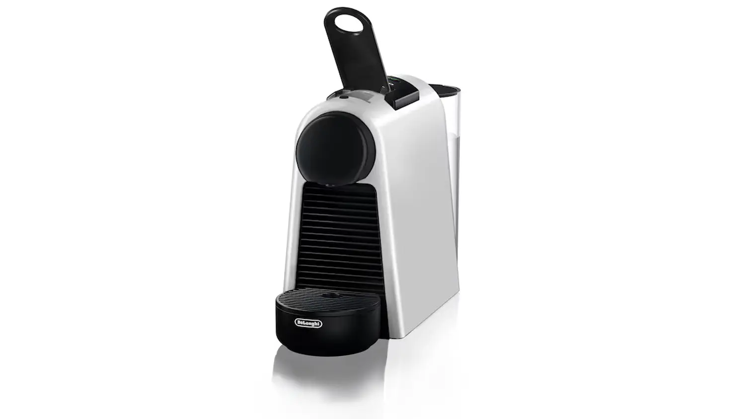 K&aacute;vovar De'Longhi Nespresso Essenza Mini EN85.S s otevřenou komorou na kapsle