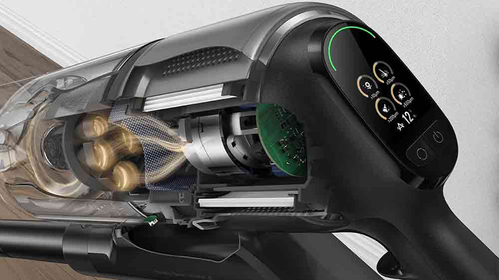 Ovládací displej tyčového vysavače Dreame Z30_03