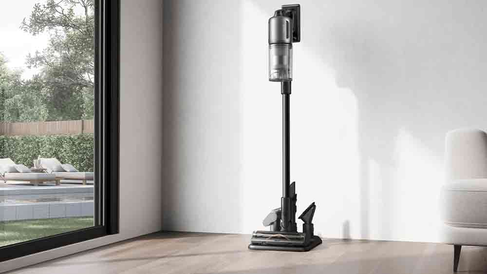 Tyčový vysavač Dreame Z30 na základně_05