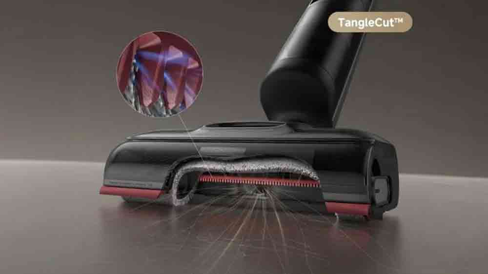 Vizualizace technologie TangleCut tyčového vysavače Dreame H15 Pro_04