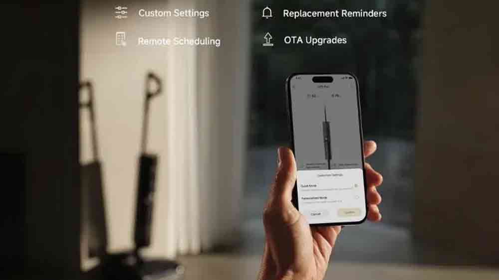 Smarphone s aplikací App Control_06